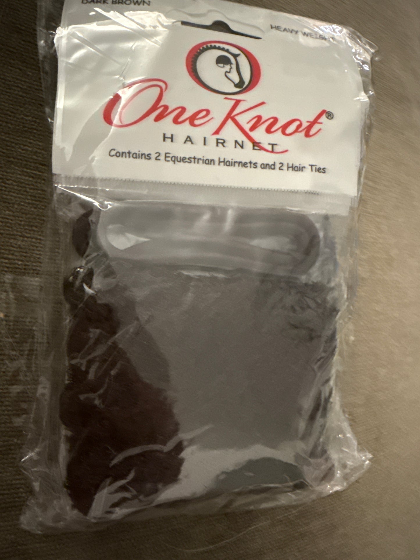 One Knot Hair Net HEAVY Weight hairnet
