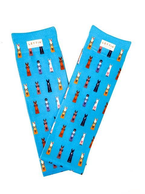 Lettia Hip Horses Boot Socks: Hip Horses / One Size