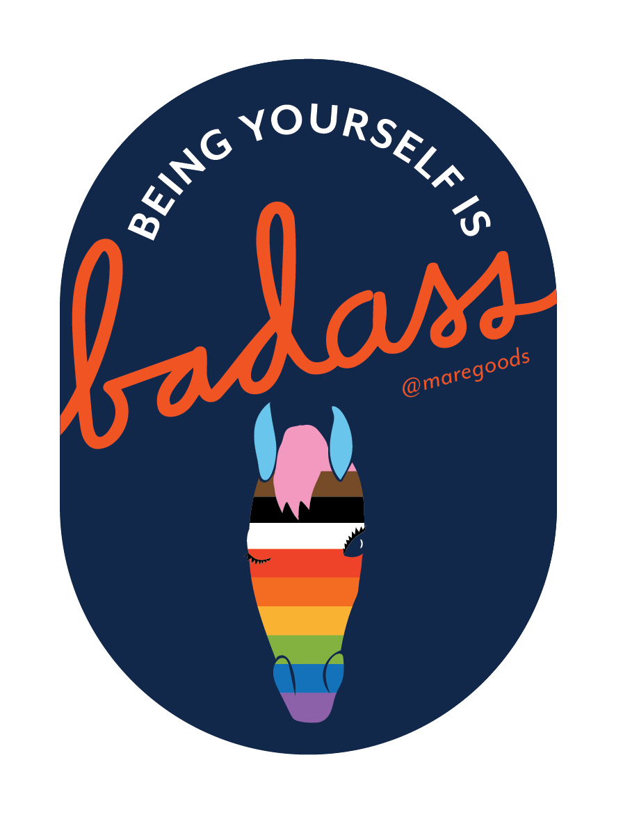Pride 2024 Horse Sticker