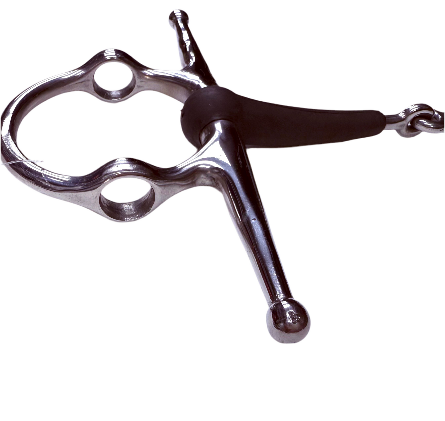 Bit Gag Full Cheek Abbey England Rubber Snaffle