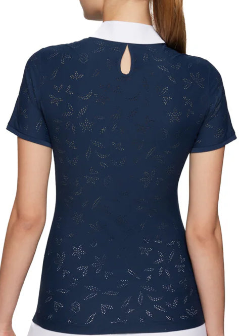 Samshield Ladies Show Shirt Short Sleeve Aloise Cosmic Blue