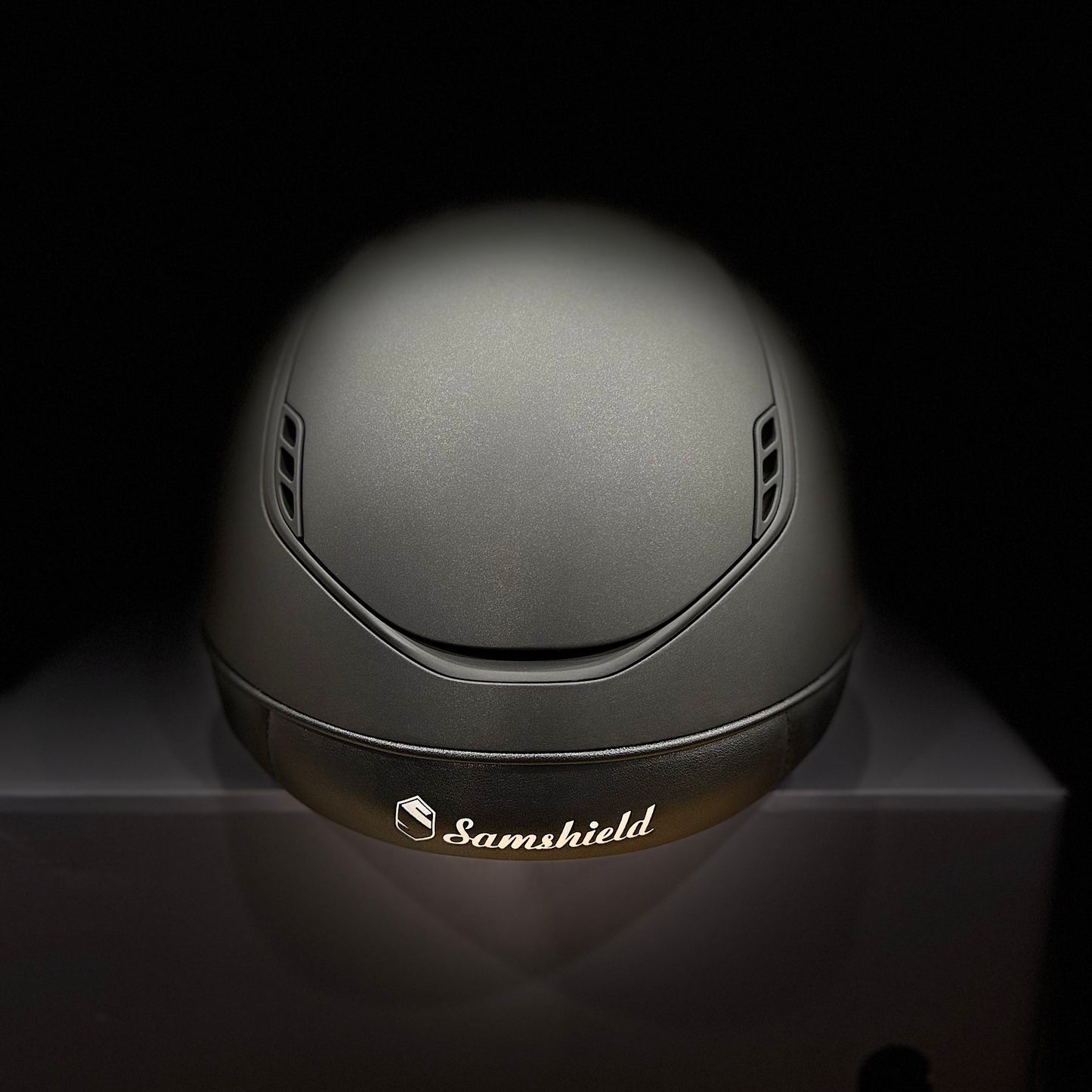 Helmet Reg V2 Matt - Matt - Matt - Limited Blackout Darkline Samshield Stock 2.0 - SRDL