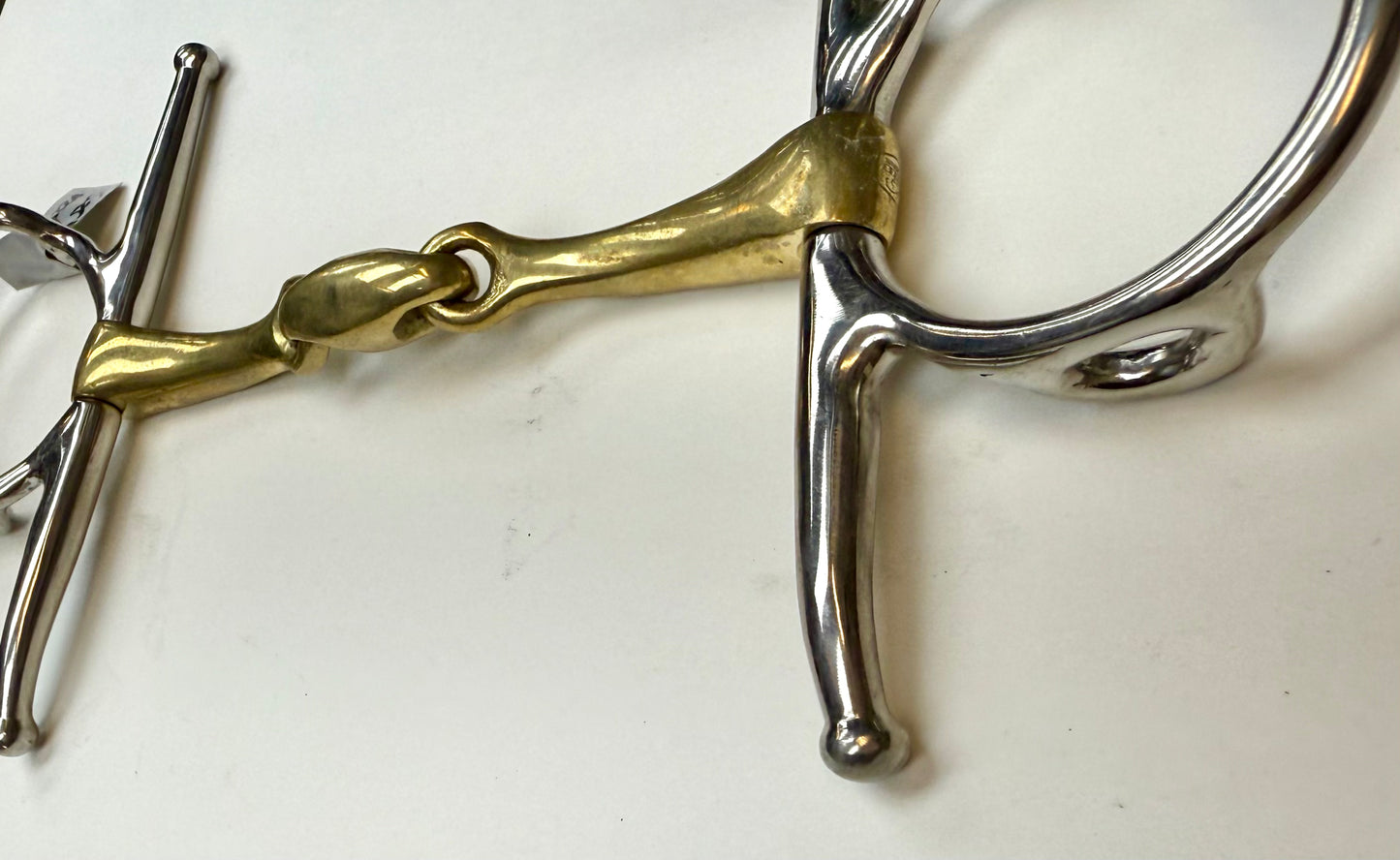 Bit Gag Full Cheek Avanti Italia Brass Full Lozenge