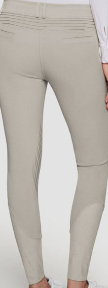Samshield Ladies Chloe CRYSTAL Mid Rise Breech Beige - Swarovski Crystal
