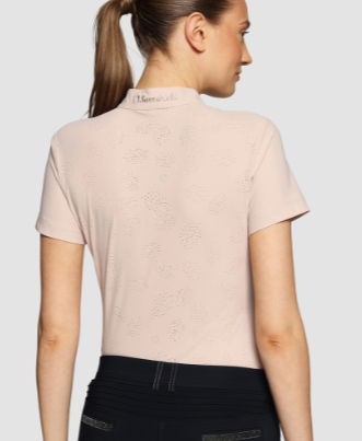 Samshield Ladies Show Shirt Short Sleeve Bella Crystal Ferna Black SS26