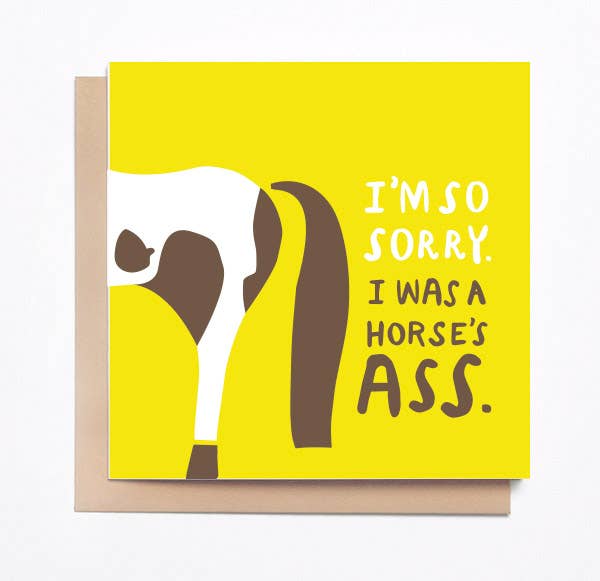I'm Sorry Card