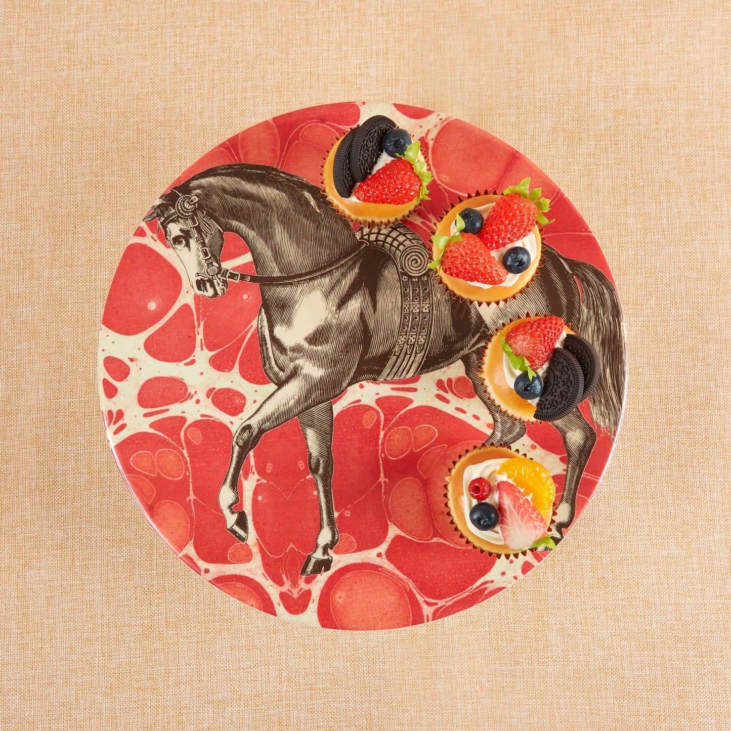 EQUUS MARBLE CAKE STAND