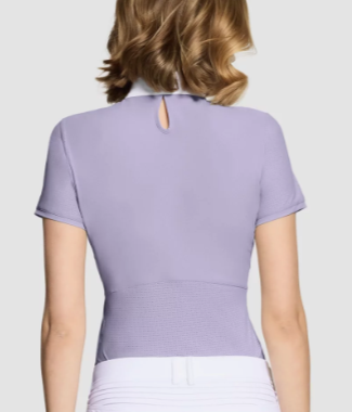 Samshield Ladies Show Shirt Short Sleeve Aloise Lavender Grey - SS26