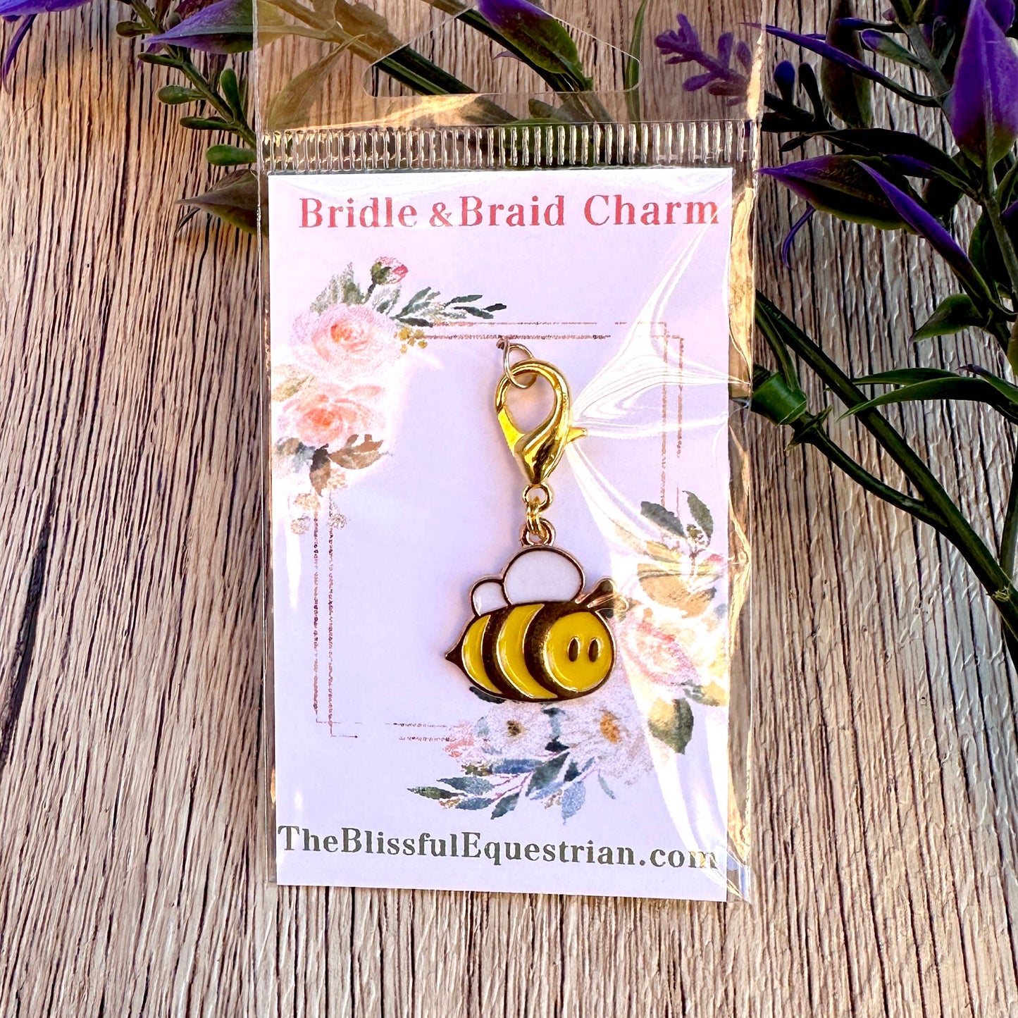 Bridle Braid Charms: Bee