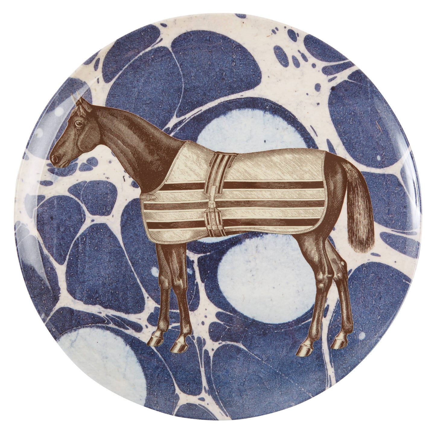 EQUUS DINNER PLATES SET OF FOUR