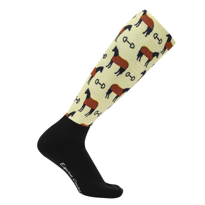 Equine Couture Ladies OTC Boot Socks- Autumn Vibes: STD