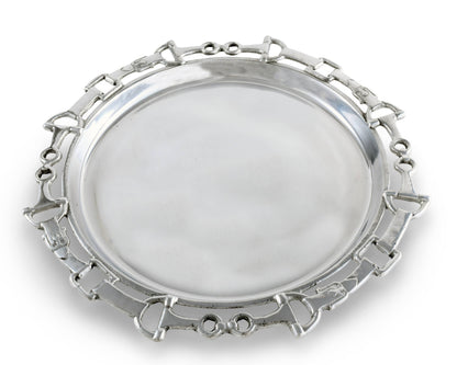 Equestrian Round Tray 12