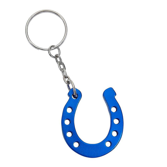 AWST Int'l Horseshoe Key Chain: Blue