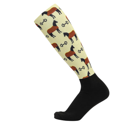 Equine Couture Ladies OTC Boot Socks- Autumn Vibes: STD