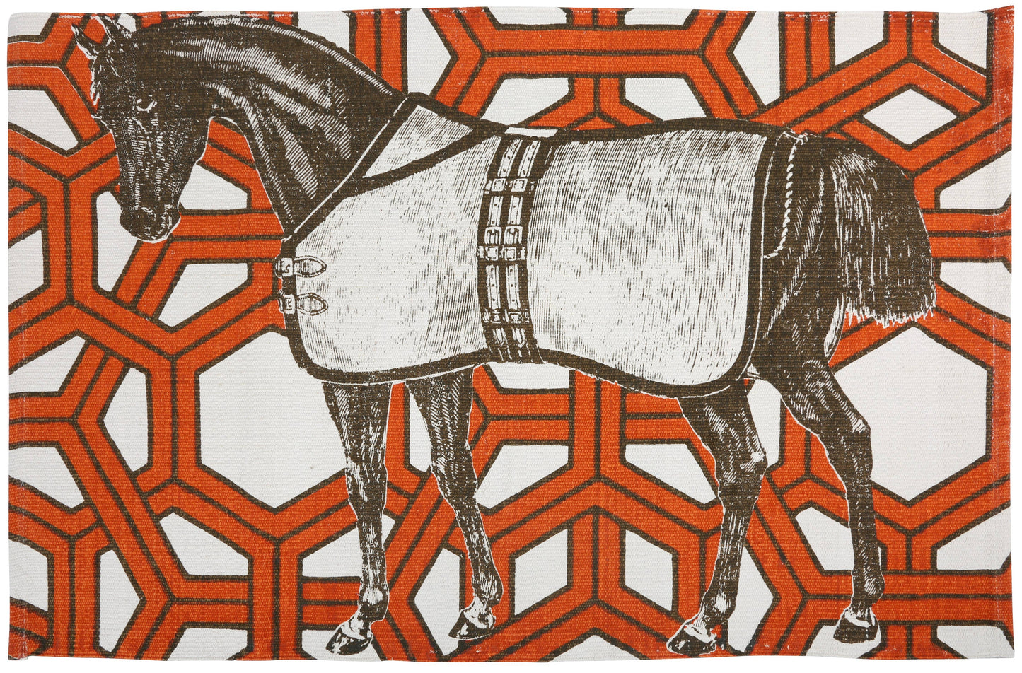 Thoroughbred Geo Bath Mat