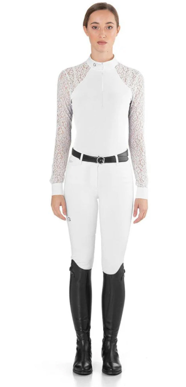 Ego 7 Show Shirt Florentine Long Sleeve in White