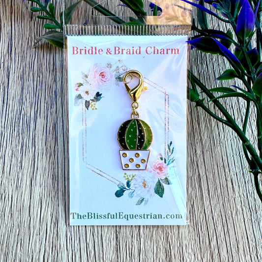 Bridle Braid Charms: Cactus