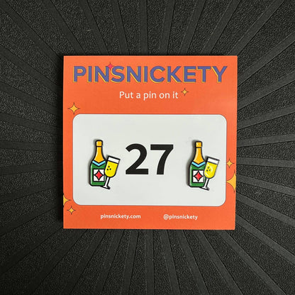 Champagne Pins