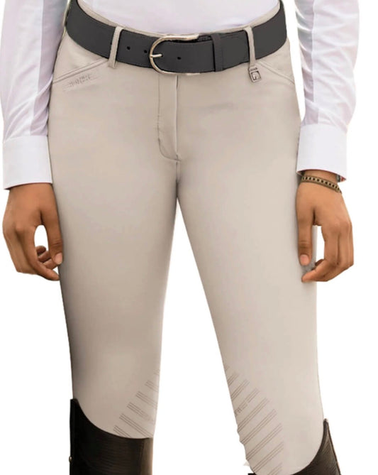 CLOSEOUT NWT Romfh Knee Patch  GABRIELLA Breeches Silicone Low Rise Beige