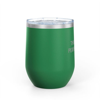 Wine Tumbler, 12oz - Perfect Prep: Black / 12oz