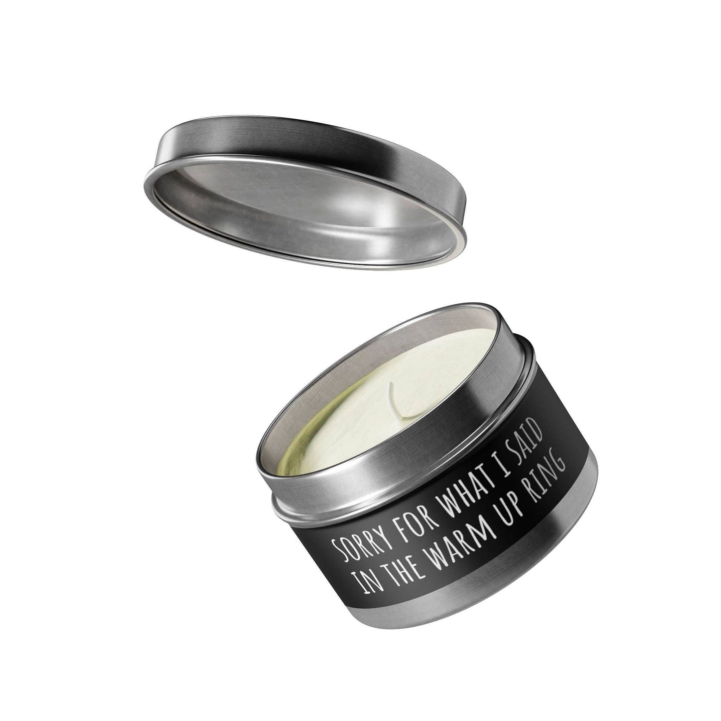 Tin Candles - Warm Up Ring: Gold / Vanilla Bean / 4oz