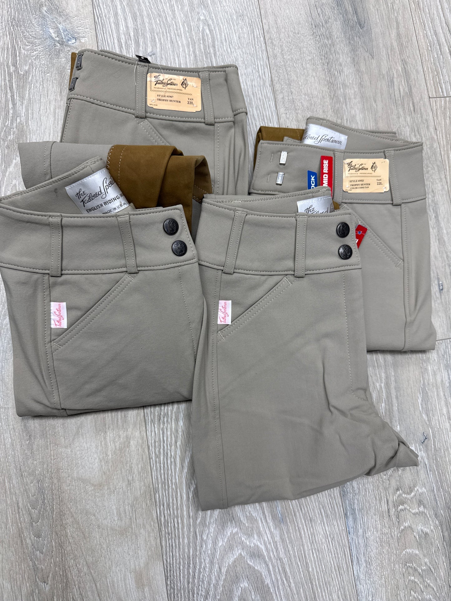 CLOSEOUT Original Tailored Sportsman Breeches Front Zip