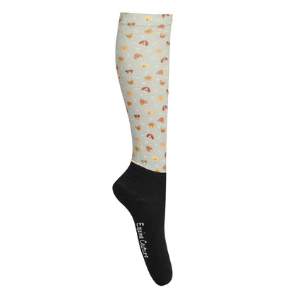 Equine Couture OTC Boot Socks: Coffee Lovers