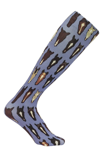AWST Int'l Look A Head Socks: Purple / STD