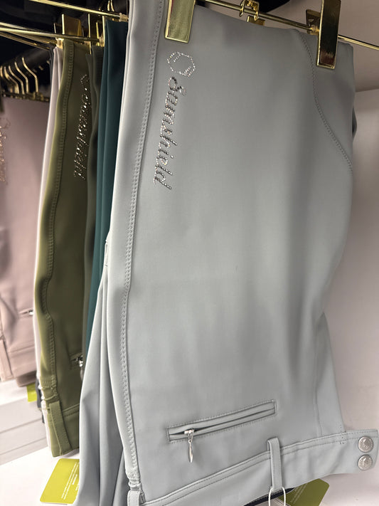 Samshield Ladies Adele Mid Rise Breech Nickel with Swarovski Crystal Detail