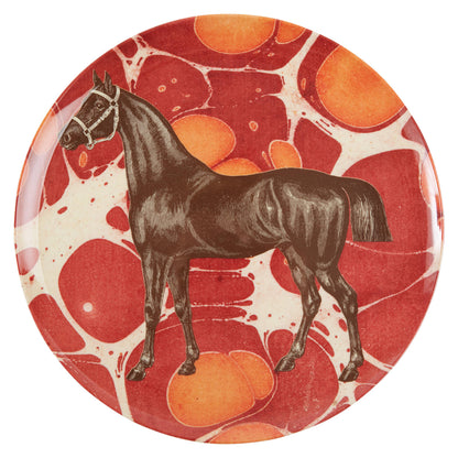 EQUUS DINNER PLATES SET OF FOUR