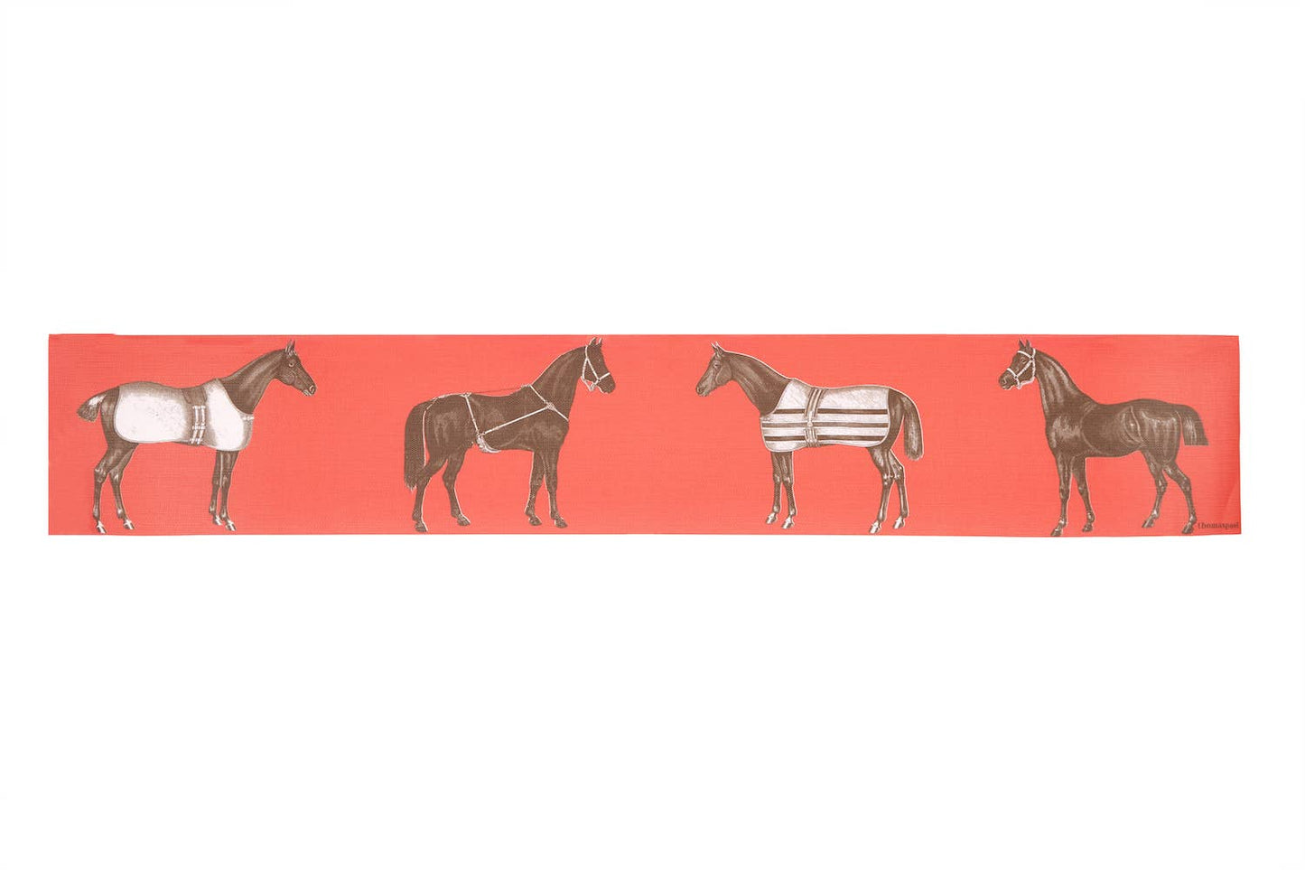 EQUESTRIAN VINYL TABLE RUNNER