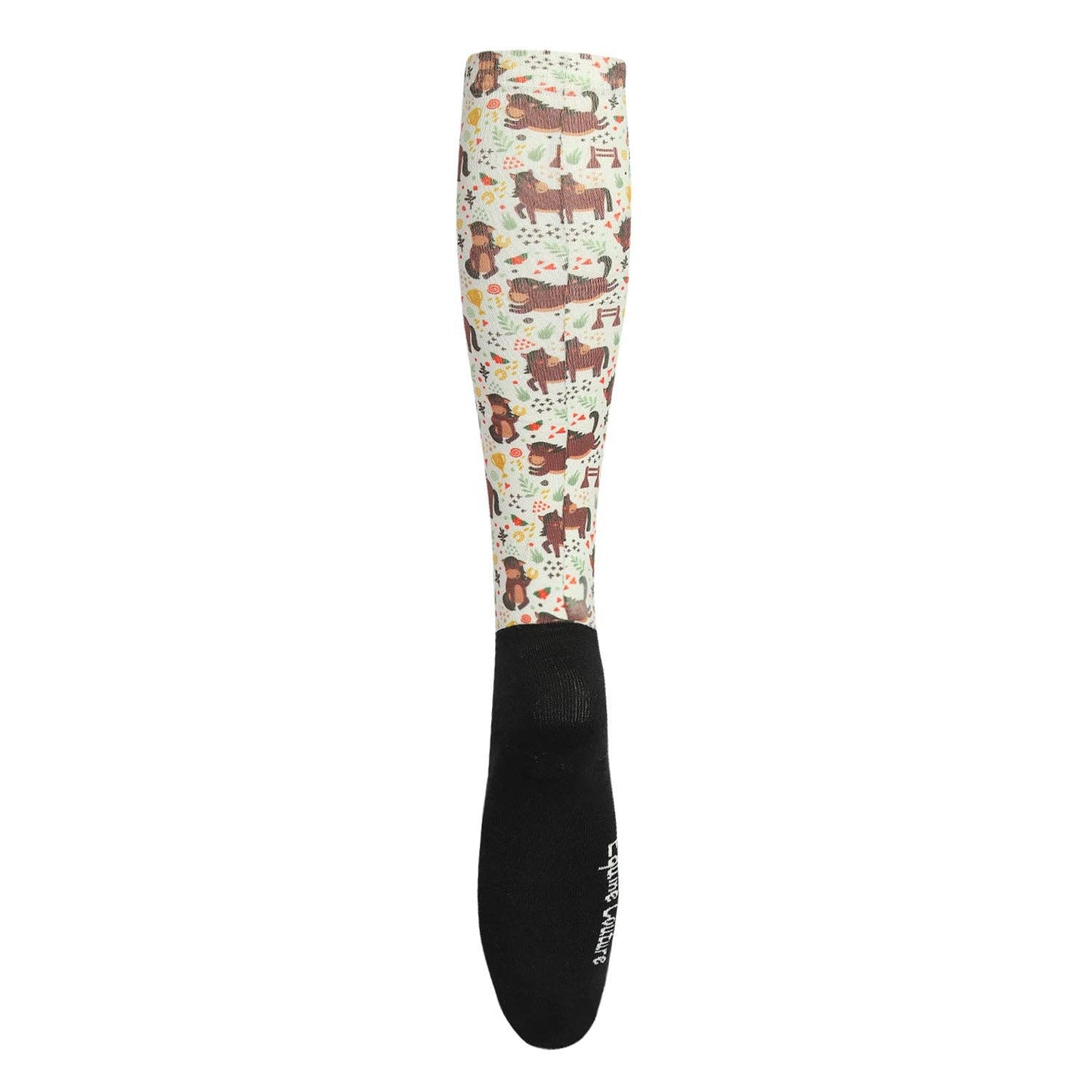 Equine Couture OTC Boot Socks: Coffee Lovers