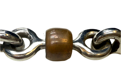 Bit Gag Nelson 2 Ring Waterford Ball with Copper Roller Avanti Italia Blue Iron