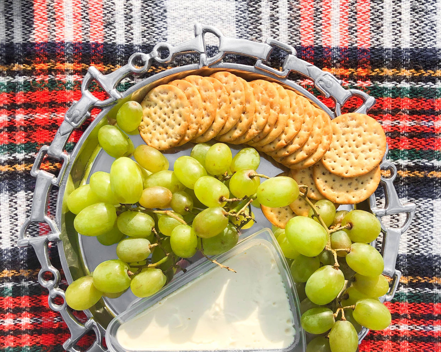 Equestrian Round Tray 12