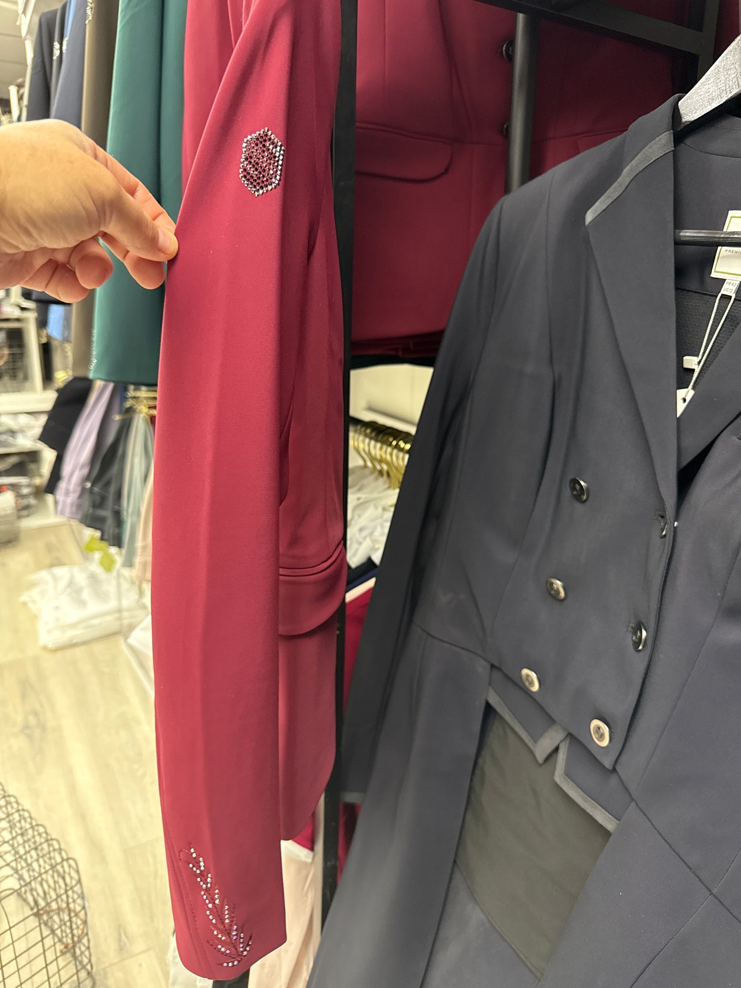 Samshield Ladies Show Coat Victory Flower Swarovski Crystal Regular