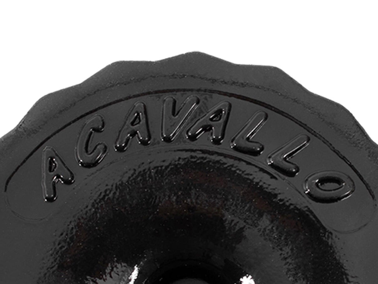 Acavallo® contoured bit guards made of classic gel . Anatomical and soft.