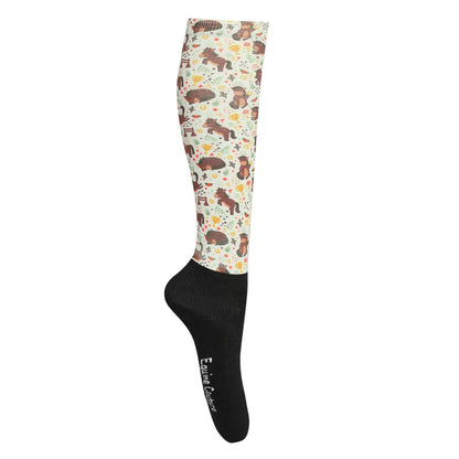 Equine Couture OTC Boot Socks: Sunset Aztec