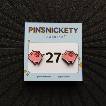 Flying Pig Pins