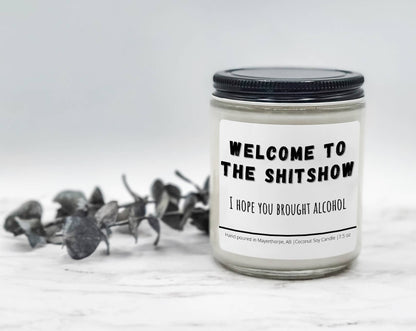 Welcome to the Shitshow - Funny, Rude, Sweary Candle: Fruity Pebbles