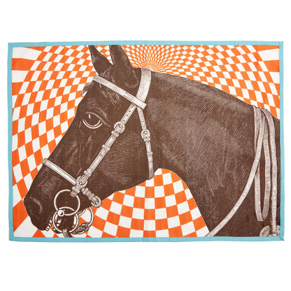 EQUUS OPTIC TEA TOWEL