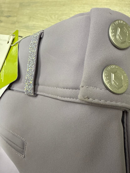 Samshield Ladies Chloe CRYSTAL Mid Rise Breech - Swarovski Crystal - Lilac, Magnet Grey, Celestial Blue, Dark Forest, Green Bay , Pistaccio, Black