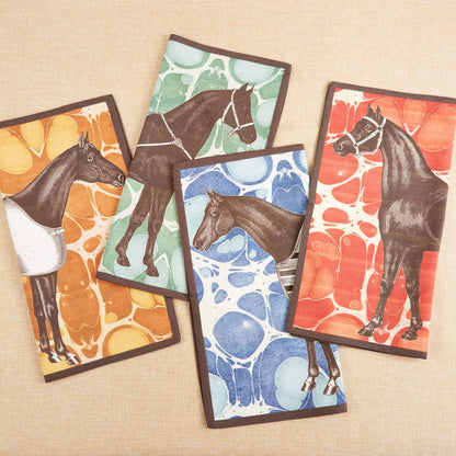 EQUUS MARBLE DINNER NAPKINS SET OF FOUR