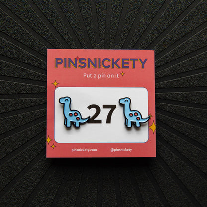 Brontosaurus Pins