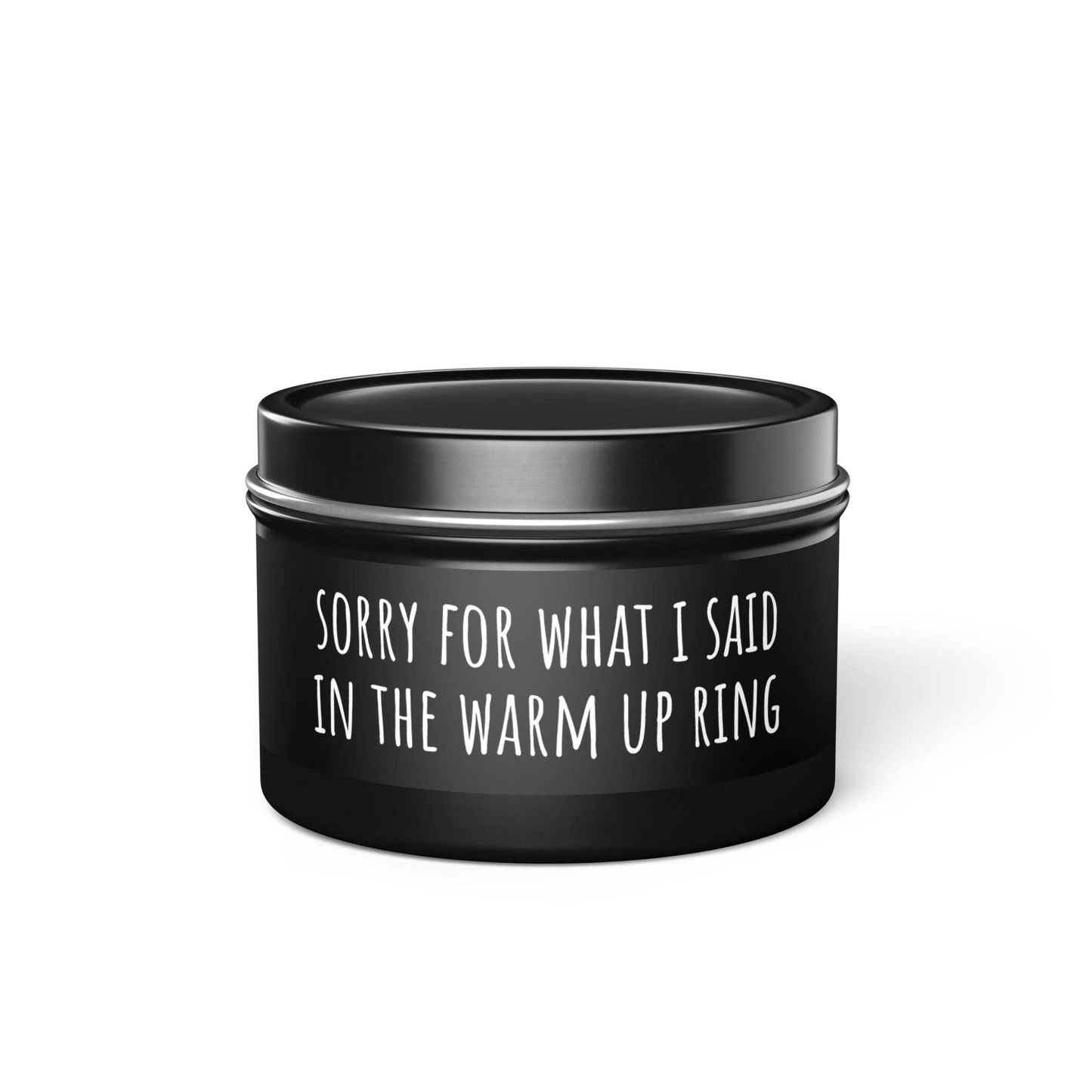 Tin Candles - Warm Up Ring: Gold / Vanilla Bean / 4oz