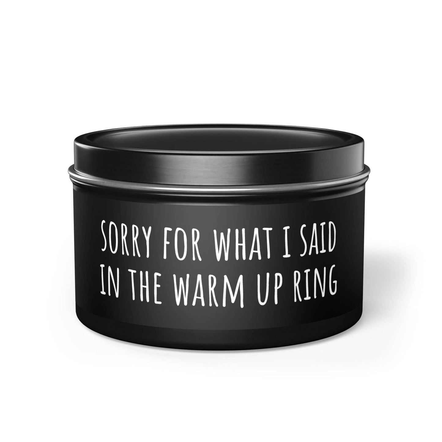 Tin Candles - Warm Up Ring: Gold / Vanilla Bean / 4oz