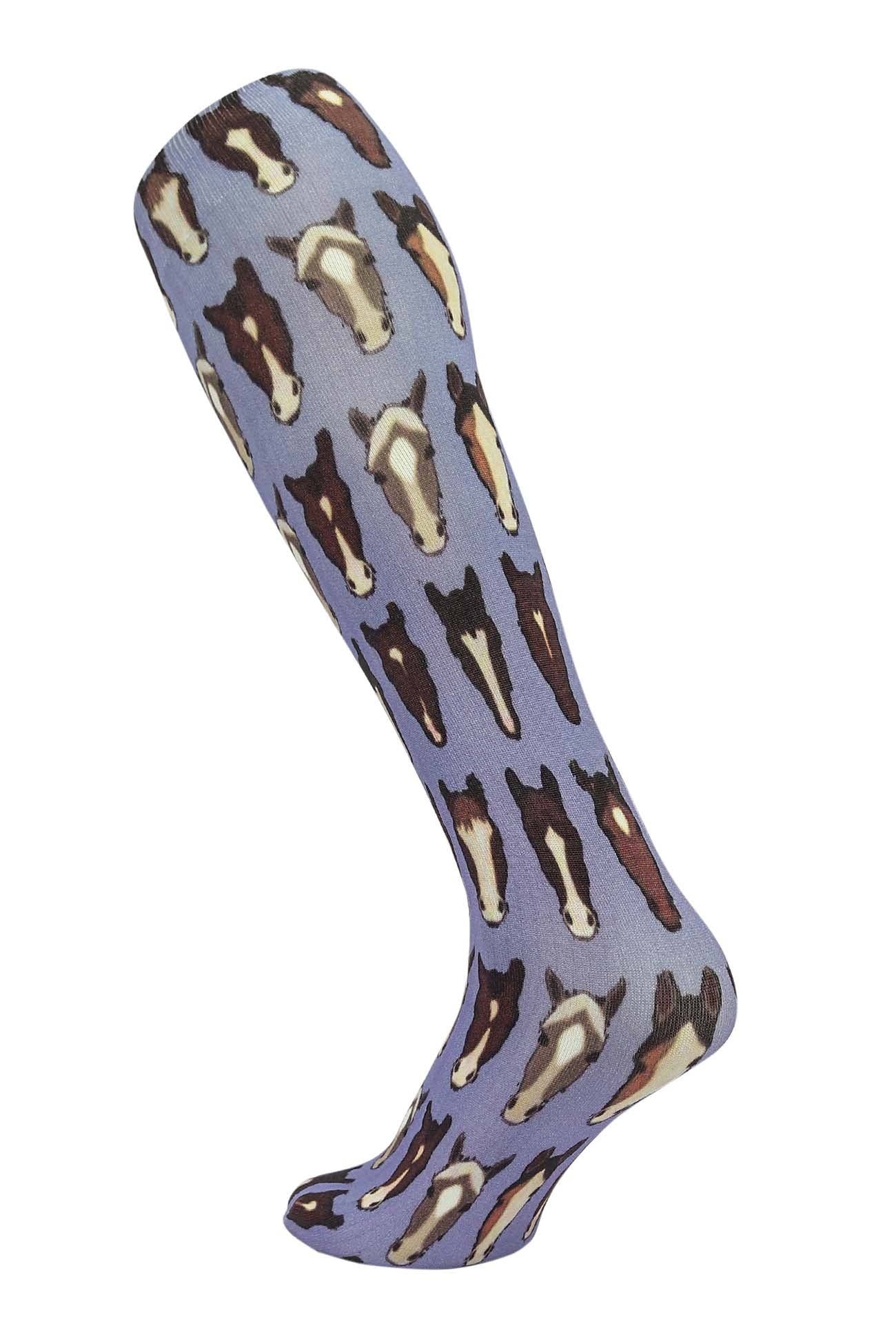 AWST Int'l Look A Head Socks: Purple / STD