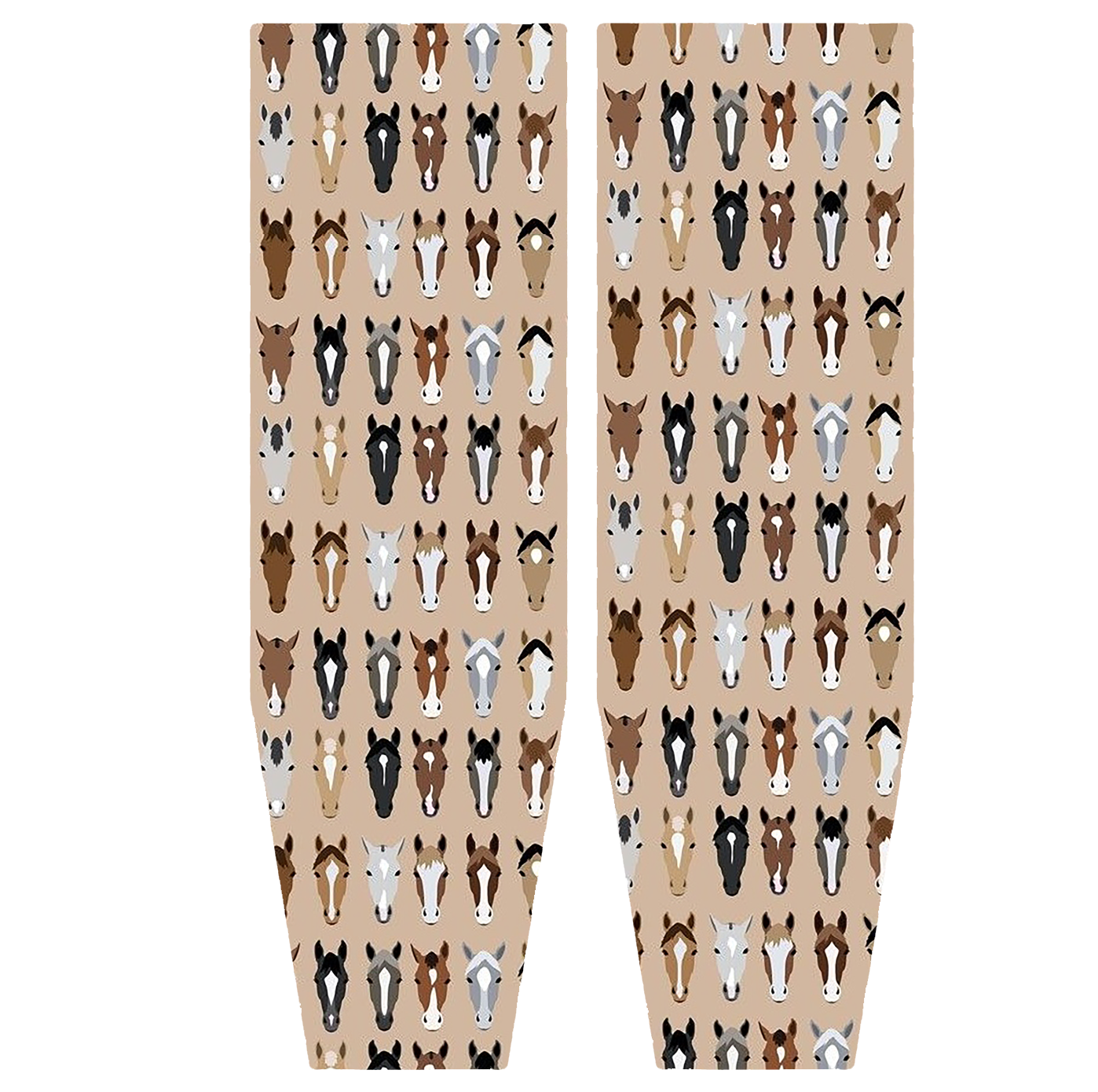 Horse Heads (Tan)