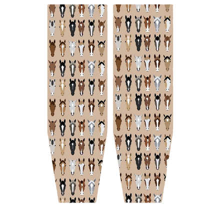 Horse Heads (Tan)