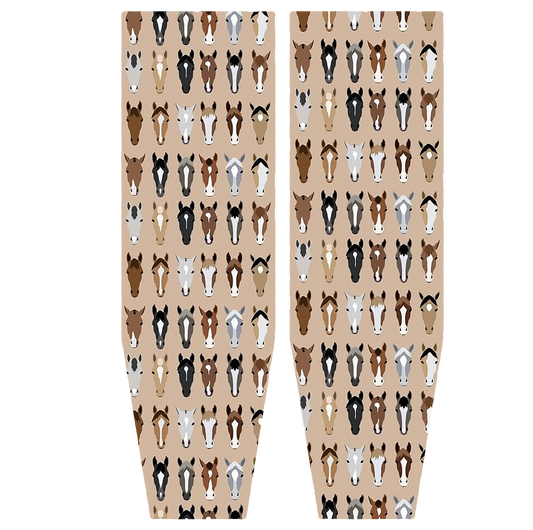 Horse Heads (Tan)