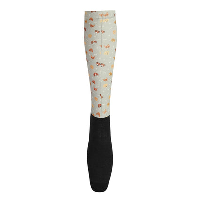 Equine Couture OTC Boot Socks: Cheeky Giraffe